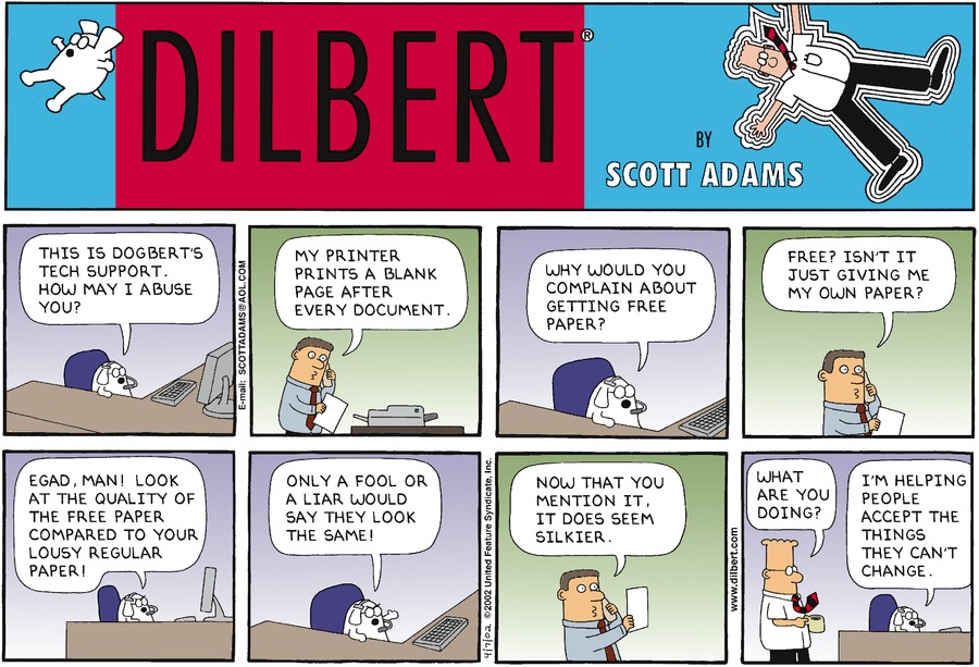 Dilbert Cartoon